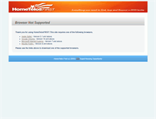 Tablet Screenshot of hometelosfirst.com